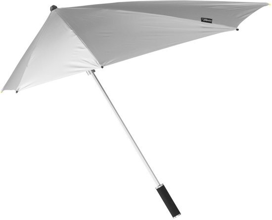 Impliva Impliva STORMaxi Storm Paraplu -Ã˜ 100 cm - Zilver / Zwart