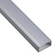 Häfele Loox Profilé Aluminium 18x8,5x2500 mm, 1 Paire de Clips de Maintien en Acier Inoxydable 90