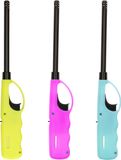 Merkloos / Sans marque Benson Gasaansteker - 5x - BBQ aanstekers - 27 cm - kinderslot - keuken/ kaarsen