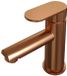 Brauer Copper Edition Lage Opbouw Wastafelmengkraan Model C Koper Geborsteld PVD