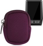 kwmobile hoesje voor e-bike display - Waterdichte display cover elektrische fiets - Van neopreen in braam
