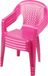 Sunnydays Chaise haute - 4x - Rose - Plastique