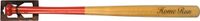 Angel Sports Engelhart Honkbal Bat / Baseball Bat 30 inch – Houten Honkbalknuppel 50 mm Rood/Naturel