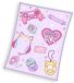 Carbotex Gamer Girl fleece plaid - 130 x 170 cm