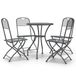 5-delige Tuinset Métal gaas anthracite
