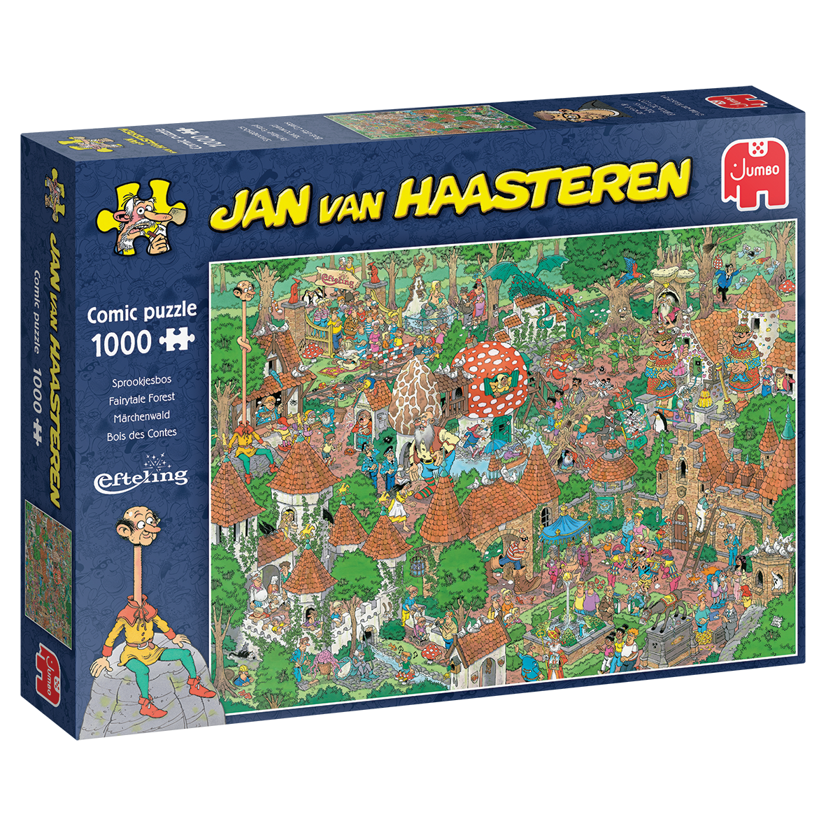 Jan van Haasteren Efteling, Sprookjesbos 1000 stukjes