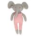Peluche éléphant, Coton GOTS, tricoté