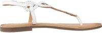 GIOSEPPO MERIGNAS Dames Sandalen met hak Wit Leer Maat 38