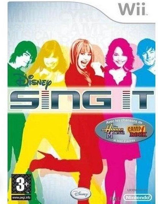 Atari Disney Sing it Camp Rock Nintendo Wii Muziek Standard edition