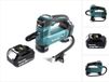 Makita DMP 180 T1 compresseur sans fil 18 V 8,3 bar + 1x batterie rechargeable 5,0 Ah - sans chargeur