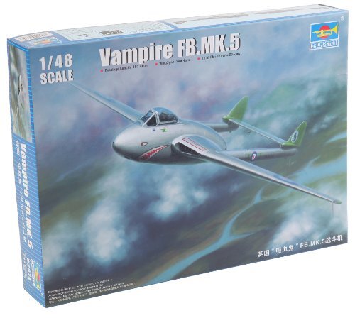 Trumpeter 02874 modelbouwset Vampire F.MK.5