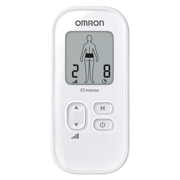 Omron E3 Intense TENS Apparaat - Elektroden Therapie - Spierstimulatie - Zilver