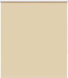 vidaXL Rolgordijn verduisterend 140x175 cm stofbreedte 136,6 cm beige