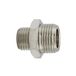Riegler Dubbele schroefdraad »value line«, G 1/4, G 1/2, SW 24, werkdruk max. 60 bar, bedrijfstemperatuur. Maximale 150 °C, messing vern.