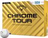 Callaway Chrome Tour Triple Track Golfballen Doos 12 Stuks Wit