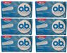 o.b. ProComfort Mini Tampons - 6 x 16 pièces