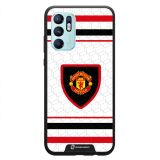 Manchester United Coque de Téléphone Officielle – Design Maillot Blanc Rétro