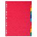 Exacompta tabbladen gerecycled karton 10 neutrale tabs A4 Maxi