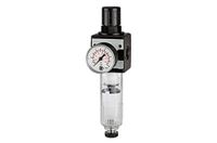 RIEGLER 100468-C 11-K 3-HA filterregelaar »multifix«, PC-container, BG 1, G 1/4, 0,1-3 bar, HA, 1 stuk