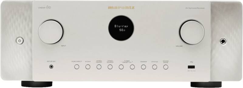 Marantz Cinema 60 7.2 Surround Receiver - Silver/Gold