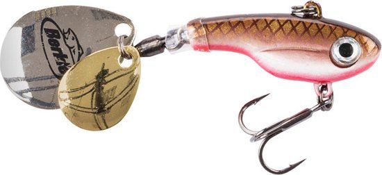 Berkley Pulse Spintail 7 cm 14 g - Black & Red