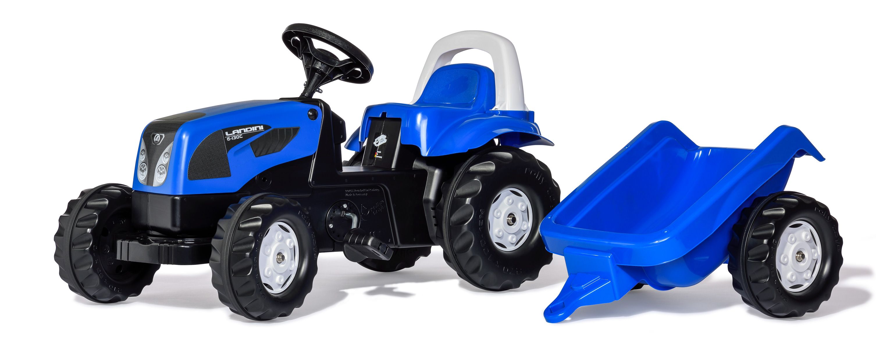 rolly toys rollyKid Landini Powerfarm - Blauw/Zwart