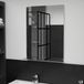 Icecat Miroir mural avec étagère pour salle de bain ou salon