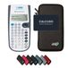 Texas Instruments TI-30XB MultiView incl. WYNGS Housse de protection Gris foncé - Calculatrice scientifique