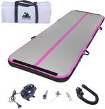 Groupe SEB Tapis de gymnastique gonflable pour yoga et sport | 300x100x10 cm avec pompe électrique