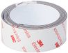 FerroFlex® 25 mm brede 3M zelfklevende & glanzende witte ferrostrook voor muren, kantoor, thuis en het creëren van directe oppervlakken Magneten zullen tot 1 meter lengte aantrekken