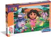 Clementoni Dora the Explorer Maxi Super Color Puzzle - 24 Pièces - Dès 3 Ans