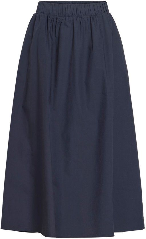 VILA Maxi rok VISOPHIE high-waist Navy Blazer