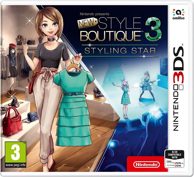 Nintendo new style boutique 3: styling star Nintendo 3DS