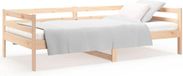 vidaXL Slaapbank zonder matras 80x200 cm massief grenenhout