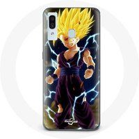 Maniacase Etui voor Samsung Galaxy A20 Dragon ball z Super SSJ2 Gohan