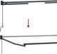 vidaXL Handmatige zonnetent met zonne-energie ledverlichting 3 x 2,5 m Bruin