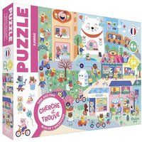 Auzou PUZZLE CHERCHE ET TROUVE - KAWAII