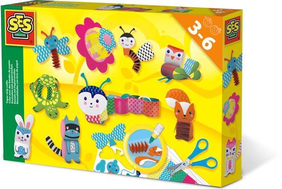 SES Knutselen met papierstroken - Knutselset papierstroken