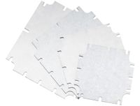 RS PRO Gegalvaniseerde stalen behuizingsaccessoires, 266,4 mm x 176 mm