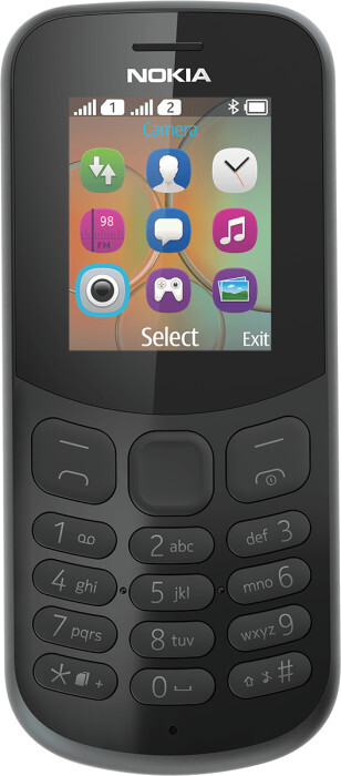 Nokia 130 8 GB / zwart / (dualsim)
