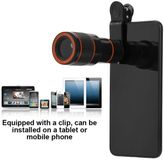 Dailygoody - Téléobjectif - grossissement 12x - Accessoire pour smartphone