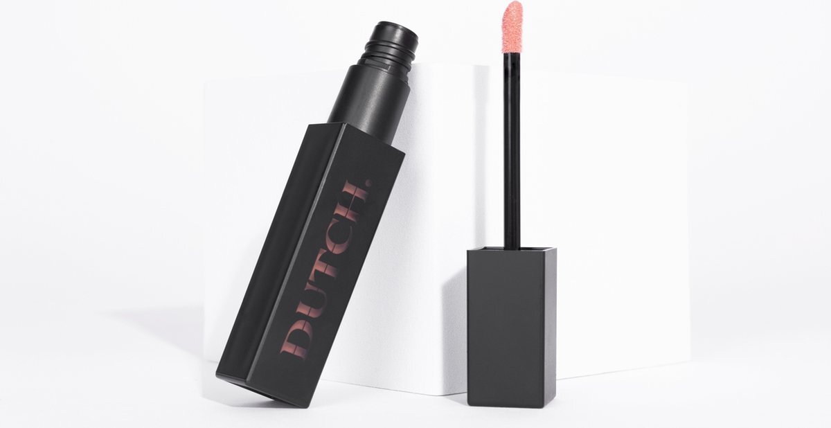 DUTCH. Cosmetx - Lipgloss HYPE Coral Ultra Glossy finish - Non-sticky & Vegan