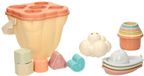 Lobbes Baby Bath Toy Shape Sorter Colorful Educational Set