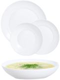 Luminarc Apy Servies voor 6 Personen - 18 Delig - Wit Glas