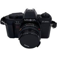 Minolta Filmcamera X-300s 45 mm f2 MD Rokkor Zwart Refurbished