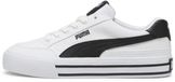Puma Court Classic Vulc FS Sneakers Unisex Lage Sneakers Textiel Synthetisch Rubber Wit Maat 38
