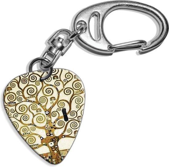 Plectrum sleutelhanger Tree of Life - Unisex - 6 g