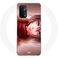 Maniacase Hoesje voor Oppo A74 Mikasa Ackerman Attack of the Titans Anime Series Japanese