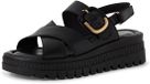 Tamaris - Dames - Plateau sandalen - Zwart - Maat 40