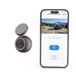 KAWA Dashcam 2K avec commande vocale, mini caméra sphérique avant, support rotatif à 360°, Wi-Fi intégré et application, capteur G, moteur NightEagle, surveillance de stationnement 24h, enregistreur vidéo pour voiture